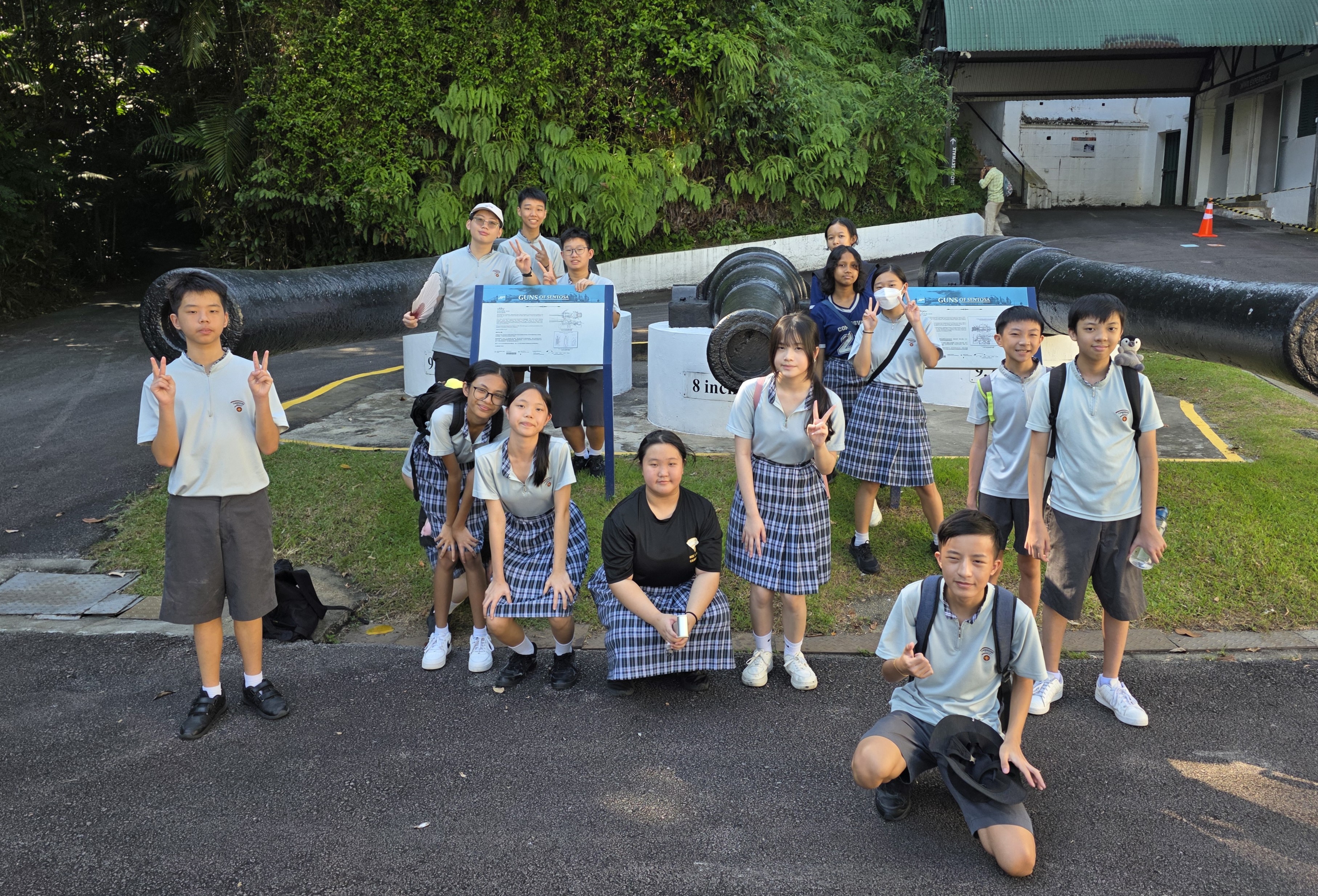 A snapshot from Fort Siloso