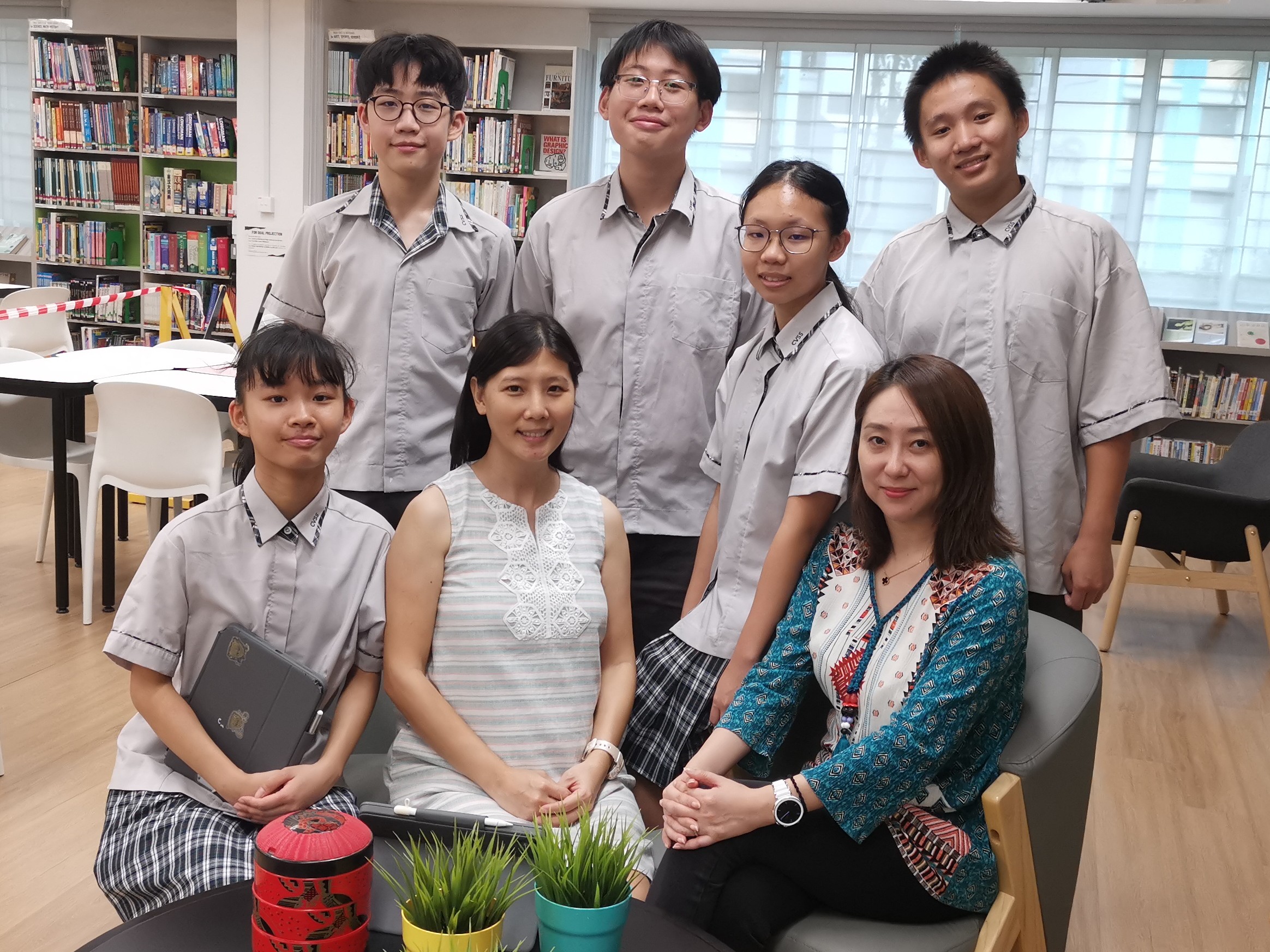 Interviewing Mr Aloysius Gan Kai Hong